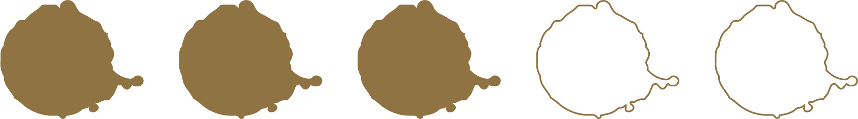Filled rating icon