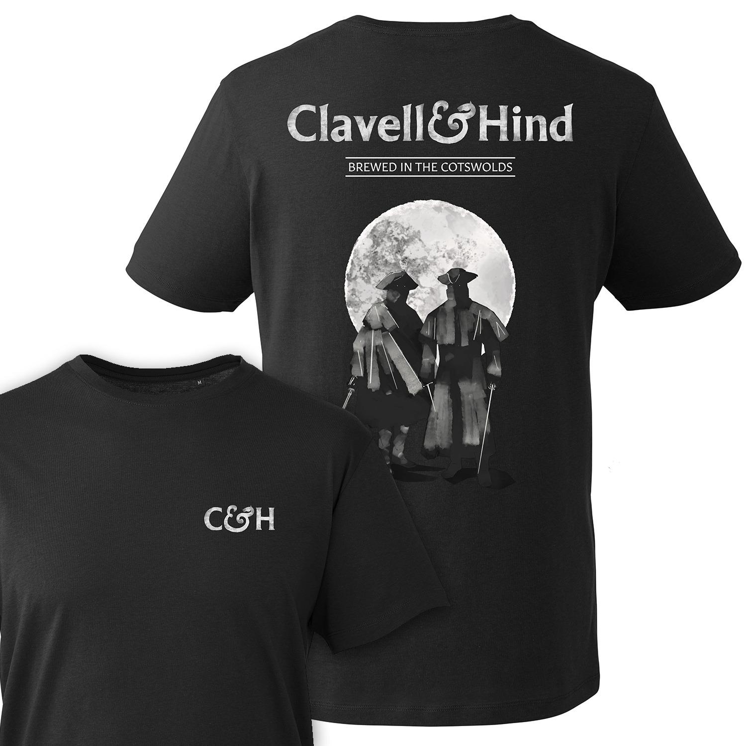 C&H Black T-Shirt